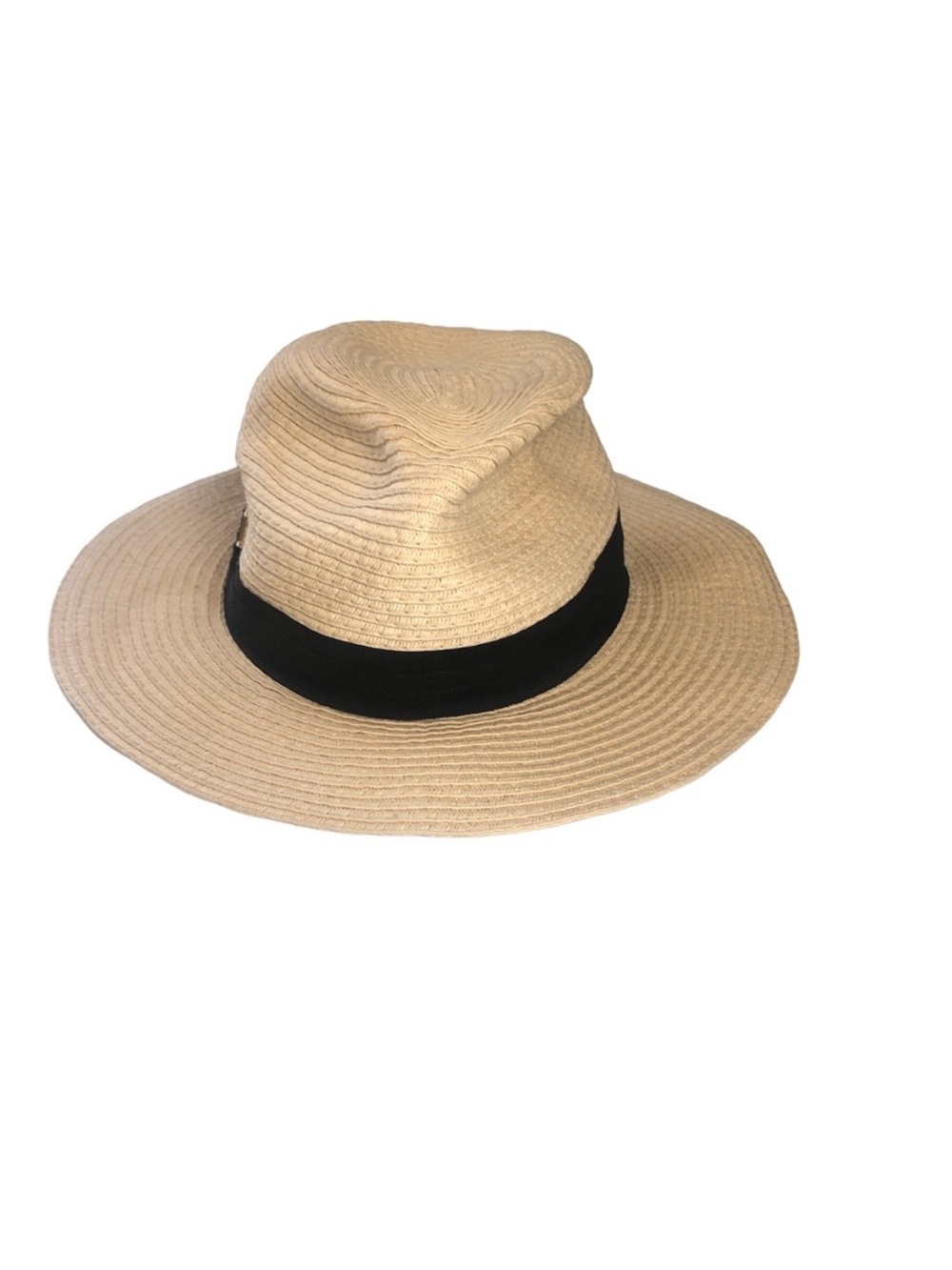 Vince Camuto Textured Paper Straw Sun Hat One Size